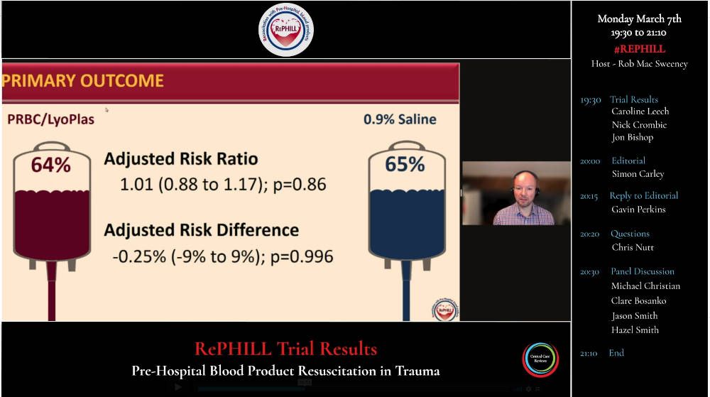 COCA Trial Result Livestream Flyer