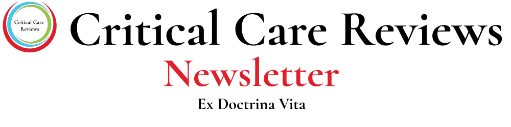 Critical Care Reviews Newsletter logo