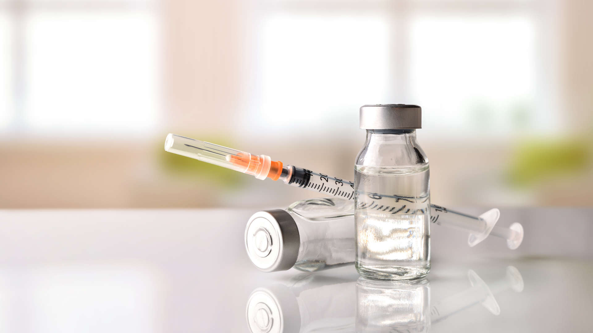 IV fluid bottle and giving set